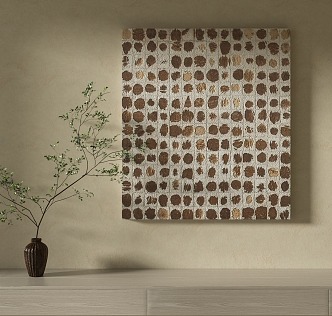 Quiet Wind Decorative Painting 3d model