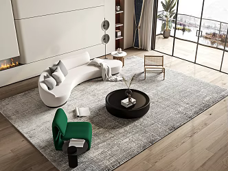 Style Sofa 3d model