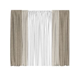 Modern Curtains 3d model