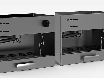 espresso coffee machine 3d model