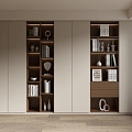 Home bookcase 3d model