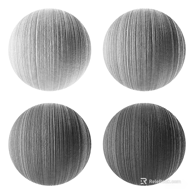 Textured Wall Paneling Design With Striped Patterns And Various Finish Options 3d model 