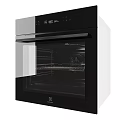 Sleek Modern Built-in Kitchen Appliances With Black Ovens Microwave And Wine Cooler