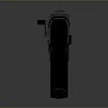 Modern Tactical Rifle With Black Finish Long Barrel And Sleek Design Features