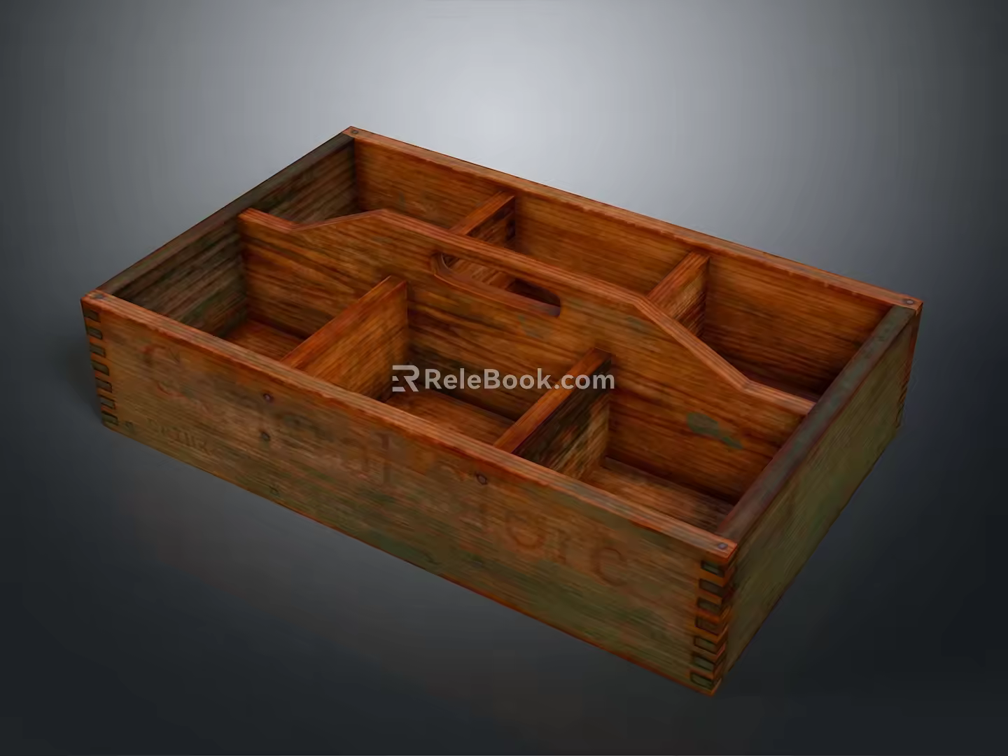 Box Small Box Container Realistic 3d model