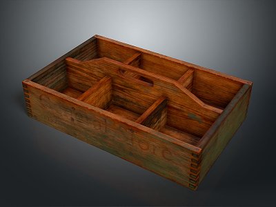 Box Small Box Container Realistic 3d model