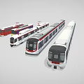 Train full package 3d model