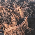 Chinese Great Wall Outdoor Great Wall Mountain Architecture 3d model