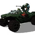 Modern Game Role Sergeant 3d model