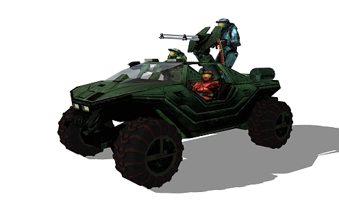 Modern Game Role Sergeant 3d model