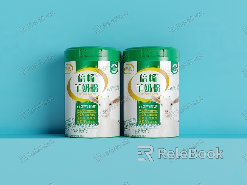 Milk powder milk powder tank model