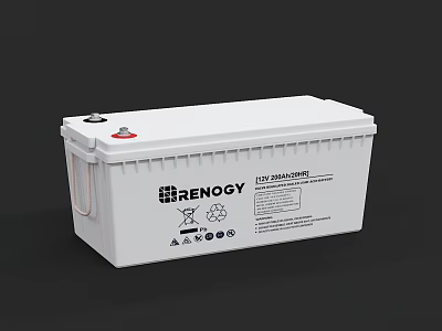 Modern battery solar battery 3d model