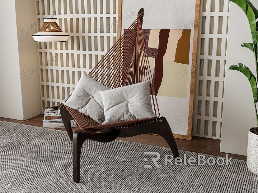 Wind leisure chair model