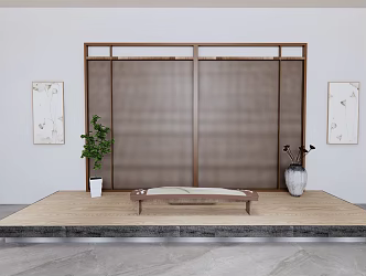 New Chinese Guzheng 3d model