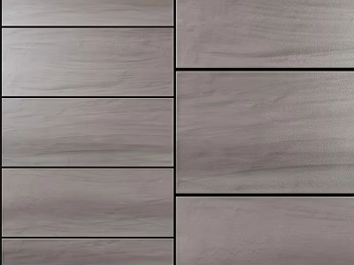 Wooden Construction Components Featuring Spliced Panels And Natural Grain Texture 3d model