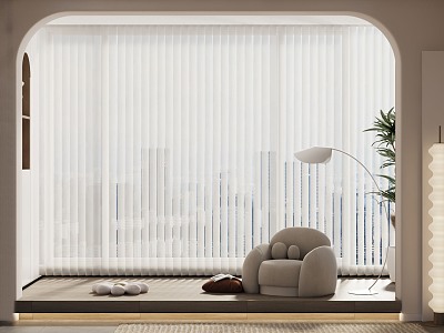 Modern dream curtain model