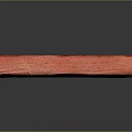 Fresh Delicious Crab Stick With Red And White Striped Design And Smooth Texture