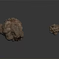 Textured Brown Stalactite Like Rock Formations With Hanging Projections Large And Small