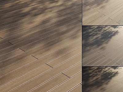 Durable Floor Components With Striped Design And Shadow Effects For Modern Spaces 3d model