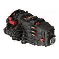 modern engine 3d model