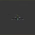 Advanced Sleek Military Helicopter With Dark Blue Fuselage Multi Rotor And Weapon Systems