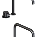 Different Styles of Black Kitchen and Bathroom Faucets for Modern Home