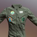 Brazilian Army Flight Suit 3d model