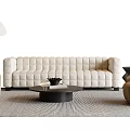 Modern Sofa Coffee Table Combination Sofa Coffee Table 3d model