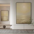 modern decorative painting 3d model