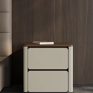 Italian bedside table 3d model