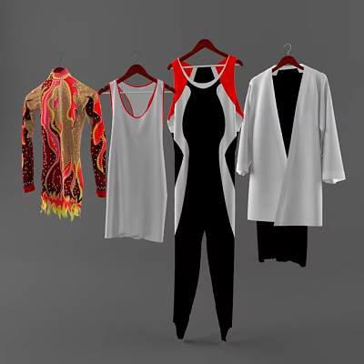 Clothes 3d model Clothes 3d model