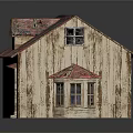 Wooden House With Red Tiled Roof Wooden Exterior Windows And Door Design