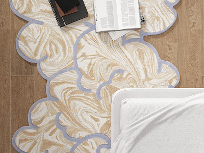 Modern Carpet Fabric Carpet Shaped Carpet model