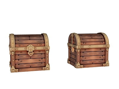 Chinese-style Medieval Other Setches Chinese-style Medieval Treasure Box Retro Treasure Box Medieval Retro Jewelry Box Medieval Treasure Box 3d model