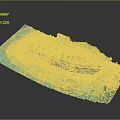 Old Sunken Ship As Water Transport In Blue Underwater Coral Reef Environment