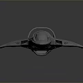 Futuristic 3D Modeled Spacecraft Design With Streamlined Gray Exterior And Cockpit