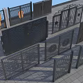 Different Styles Of Modern Metal Gates With Intricate Carvings And Patterns