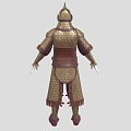 Chinese Armor Armor Armor Soldier Armor 3d model