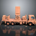 Military Truck Vehicle With Large Equipment Spyder System And Ammidon Brand