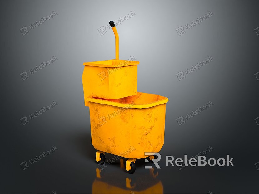 Mop Bucket Mop Automatic Drying Mop Bucket Mop Bucket Mobile Mop Drying Bucket Mop model