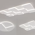 modern ceiling lamp 3d model