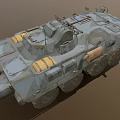 Tactical Armored Functional Vehicle With Wheeled Design Mounted Weapon System And Armor Plating