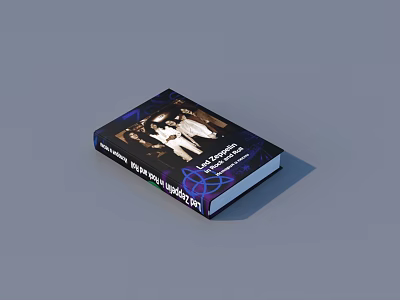 Introduction to Psychology Book Cover With Human Behavior Images And Design Elements 3d model