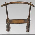 Handcrafted Wooden Stool With Simple Structure And Natural Wood Material
