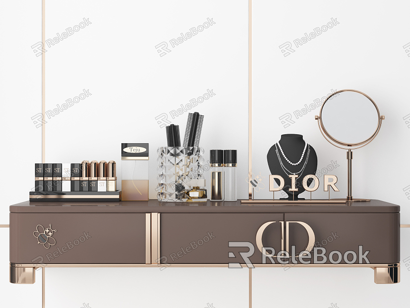 Modern Cosmetics Cosmetics Combination Cosmetic Dressing Table model