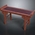 Traditional Wooden Console Table With Intricate Carved Patterns Elegant Frame And Classic Design
