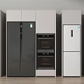Modern refrigerator 3d model