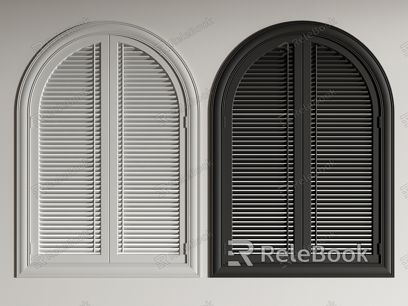 window curved window blinds venetian blinds model