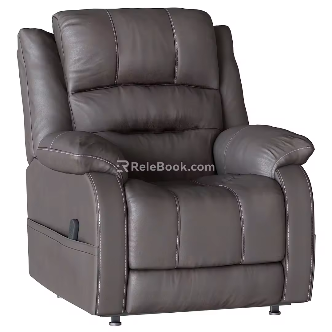 Single sofa 3d model