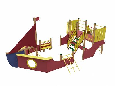 Modern Amusement Facilities model